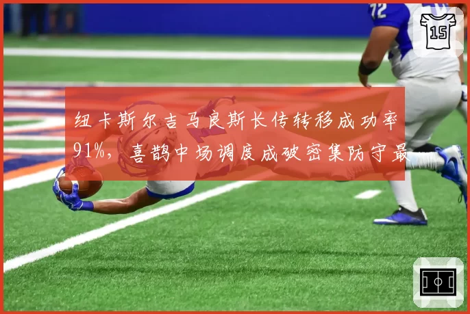 纽卡斯尔吉马良斯长传转移成功率91%，喜鹊中场调度成破密集防守最大杀器