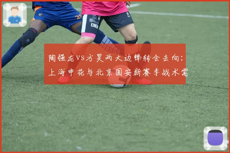 陶强龙vs方昊两大边锋转会去向：上海申花与北京国安新赛季战术需求差异